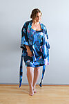 Floral Bridesmaid Robes for bridal parties curvy