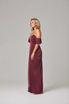 Arianna Bridesmaid Dress by Tania Olsen – Wine Red - arianna