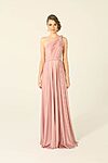 Infinity Wrap Bridesmaid Dress By Tania Olsen - Blush