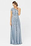 Infinity Wrap Bridesmaid Dress By Tania Olsen – Dusty Blue product image