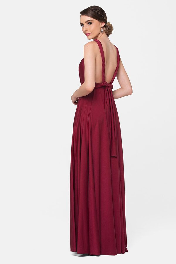 PO31-Merlot (2) Infinity Wrap Bridesmaid Dress By Tania Olsen – Merlot Red - PO31 Merlot (2)