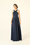 Navy Infinity Wrap Bridesmaids Dress By Tania Olsen