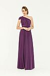 Tania Olsen Purple Infinity bridesmaids dress