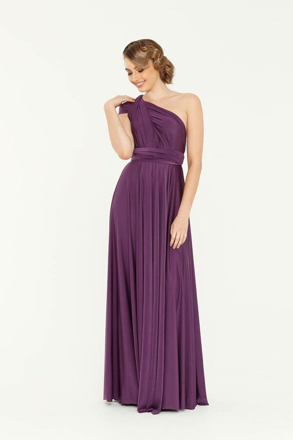 PO31 Purple..-3 Tania Olsen Purple Infinity bridesmaids dress
