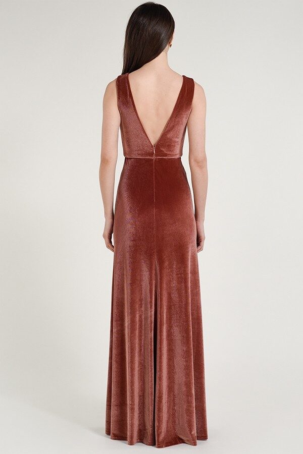 logan_english_rose_3_back Logan Bridesmaids Dress by Jenny Yoo - English Rose