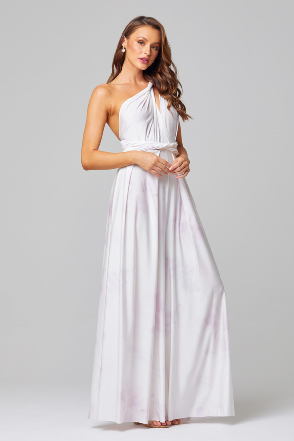 Infinity Wrap Bridesmaid Dress By Tania Olsen - Floral Infinity Wrap Bridesmaid Dress By Tania Olsen - Floral