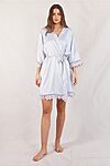 Ella Lilac Satin Bridesmaid Robes