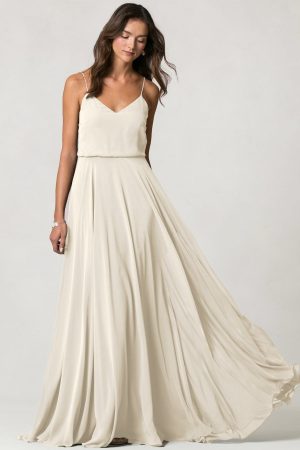 Inesse Bridesmaids Dress by Jenny Yoo - Winter White