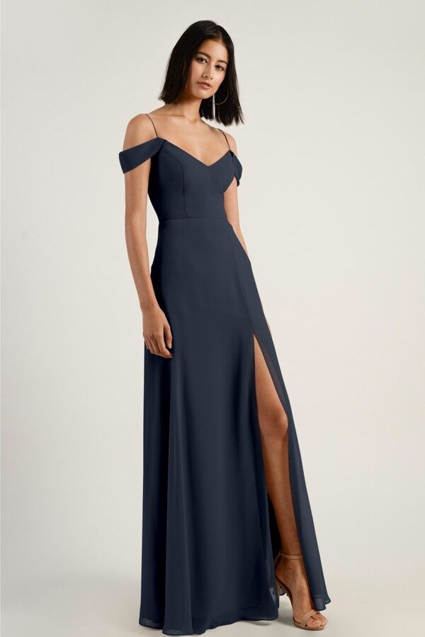 jenny yoo navy bridesmaid dress Jenny Yoo Dress Camille in Navy