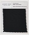 Jenny Yoo Luxe Chiffon Swatch - Black