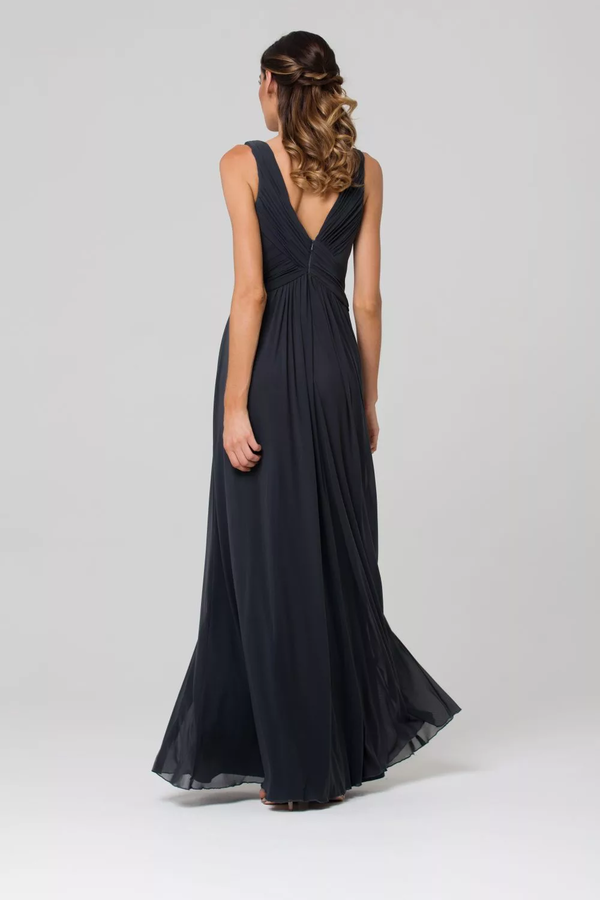 bonita Amber Bridesmaid Dress by Tania Olsen – Charcoal Grey - bonita