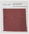 Jenny Yoo Luxe Chiffon Swatch - Cinnamon