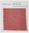 Jenny Yoo Luxe Chiffon Swatch - Dusty Rose