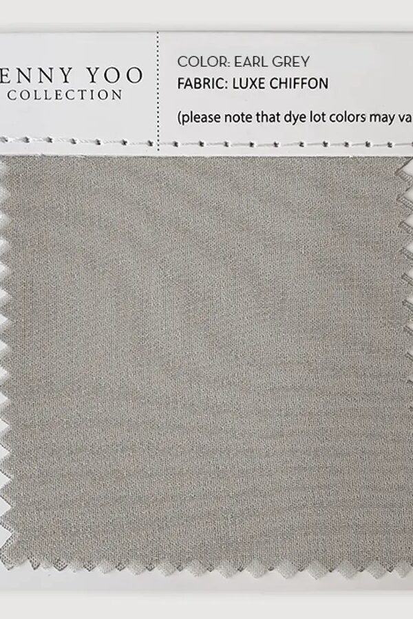 Jenny Yoo Luxe Chiffon Swatch - Earl Jenny Yoo Luxe Chiffon Swatch - Earl
