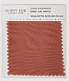 Jenny Yoo Luxe Chiffon Swatch - English Rose