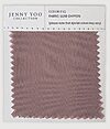 Jenny Yoo Luxe Chiffon Swatch - Fig