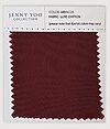 Jenny Yoo Luxe Chiffon Swatch - Hibiscus