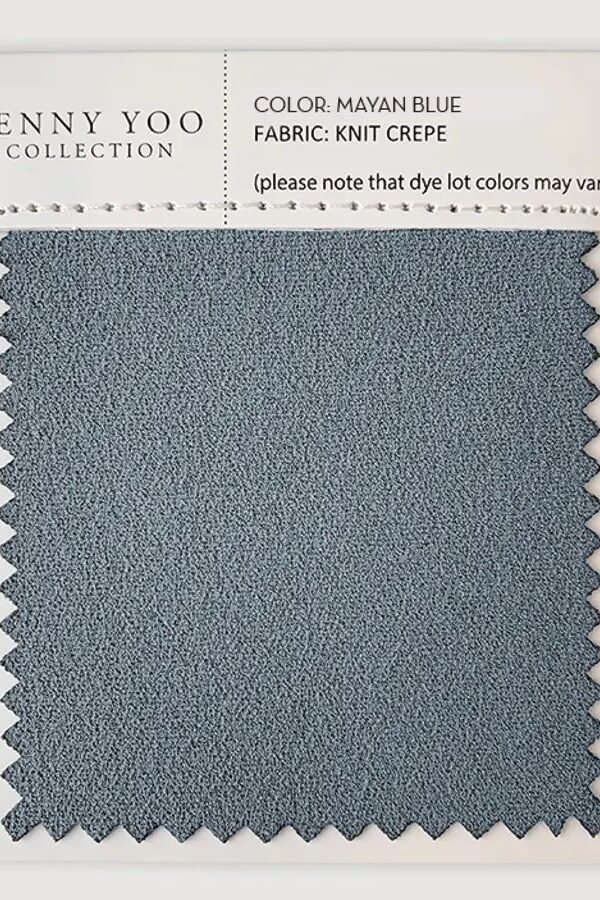 Jenny Yoo Knit Crepe Swatch - Mayan Jenny Yoo Knit Crepe Swatch - Mayan