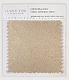 Jenny Yoo Satin Back Crepe Swatch - Pale Gold