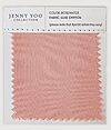 Jenny Yoo Luxe Chiffon Swatch - Rosewater