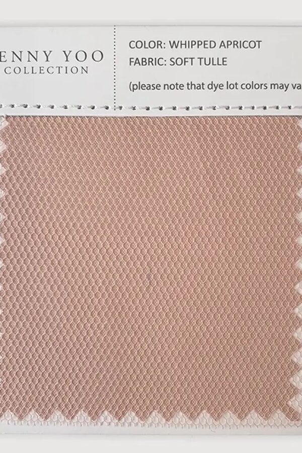 Jenny Yoo Soft Tulle Swatch - Whipped Apricot Jenny Yoo Soft Tulle Swatch - Whipped Apricot