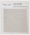 Jenny Yoo Luxe Chiffon Swatch - Winter White