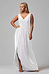 White Bridesmaid Dress
