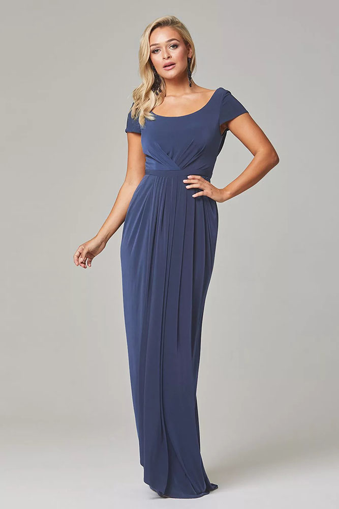 indigo bridesmaid dresses