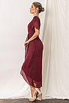 Zara Bridesmaid Dresses by Talia Sarah in Mahogany Burgundy Red