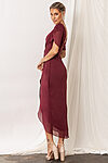 Zara Bridesmaid Dresses by Talia Sarah in Mahogany Burgundy Red