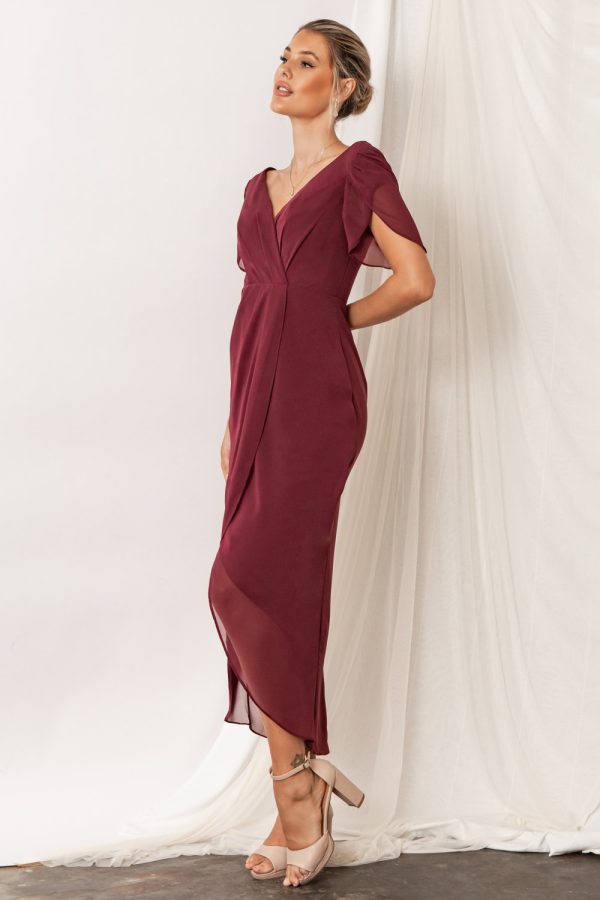 Zara Bridesmaid Dresses by Talia Sarah in Mahogany Burgundy Red5 Zara Bridesmaid Dresses by Talia Sarah in Mahogany Burgundy Red