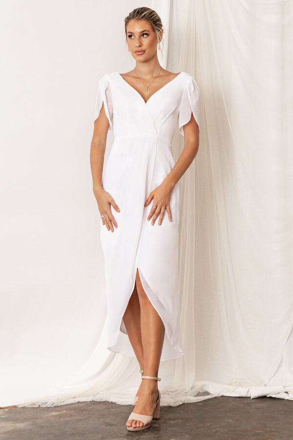 Zara Bridesmaid Dresses by Talia Sarah in White2 Zara Bridesmaid Dresses by Talia Sarah in white