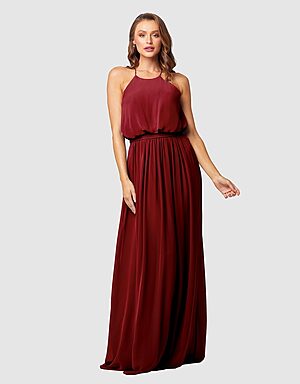 princess polly baby blue dress Burgundy Bridesmaid Dresses main image 0