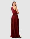 Sylvia Bridesmaid Dress by Tania Olsen - Merlot Red