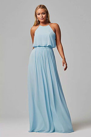 Light blue bridesmaid dress