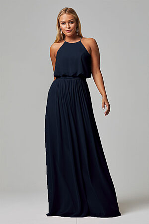 Navy Blue Bridesmaid Dress
