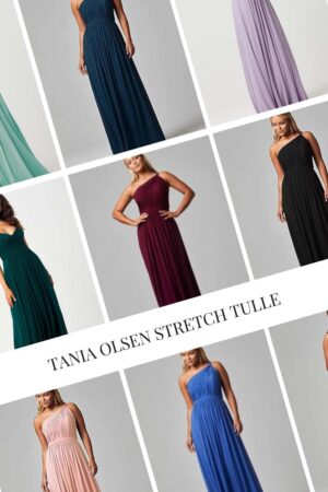 Tania Olsen Stretch Tulle Swatches for Bridesmaids Only
