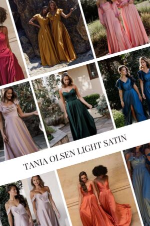 Tania Olsen Light Satin Swatches for Bridesmaids Only
