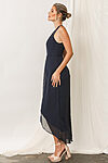 Mila Bridesmaids Dress Navy Blue