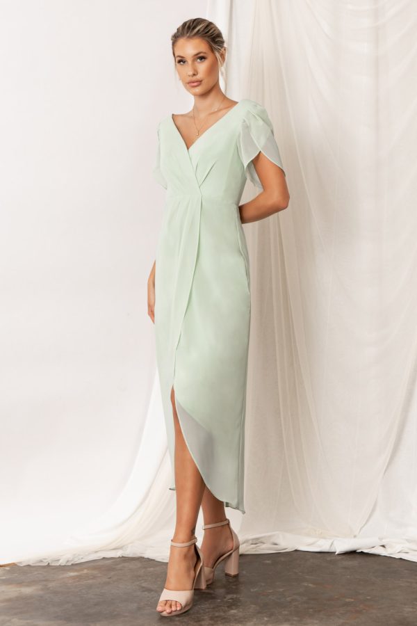 Zara Bridesmaid Dresses by Talia Sarah in Sage Green 3 Zara Bridesmaid Dresses by Talia Sarah in Sage Green