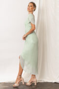 Zara Bridesmaid Dresses by Talia Sarah in Sage Green