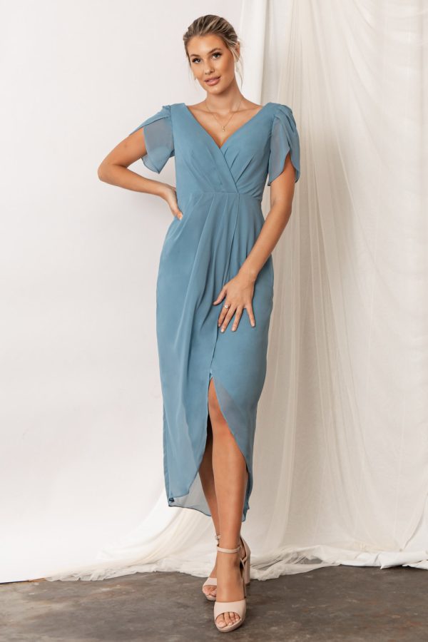 Zara Bridesmaid Dresses by Talia Sarah in Dusty Blue