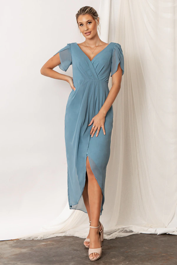 light blue spaghetti strap dress Spaghetti Strap Sweetheart A-Line Long Prom Dress