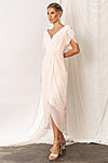 Zara Peony Peach Pink Bridesmaid Dresses by Talia Sarah