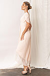 Zara Peony Peach Pink Bridesmaid Dresses by Talia Sarah