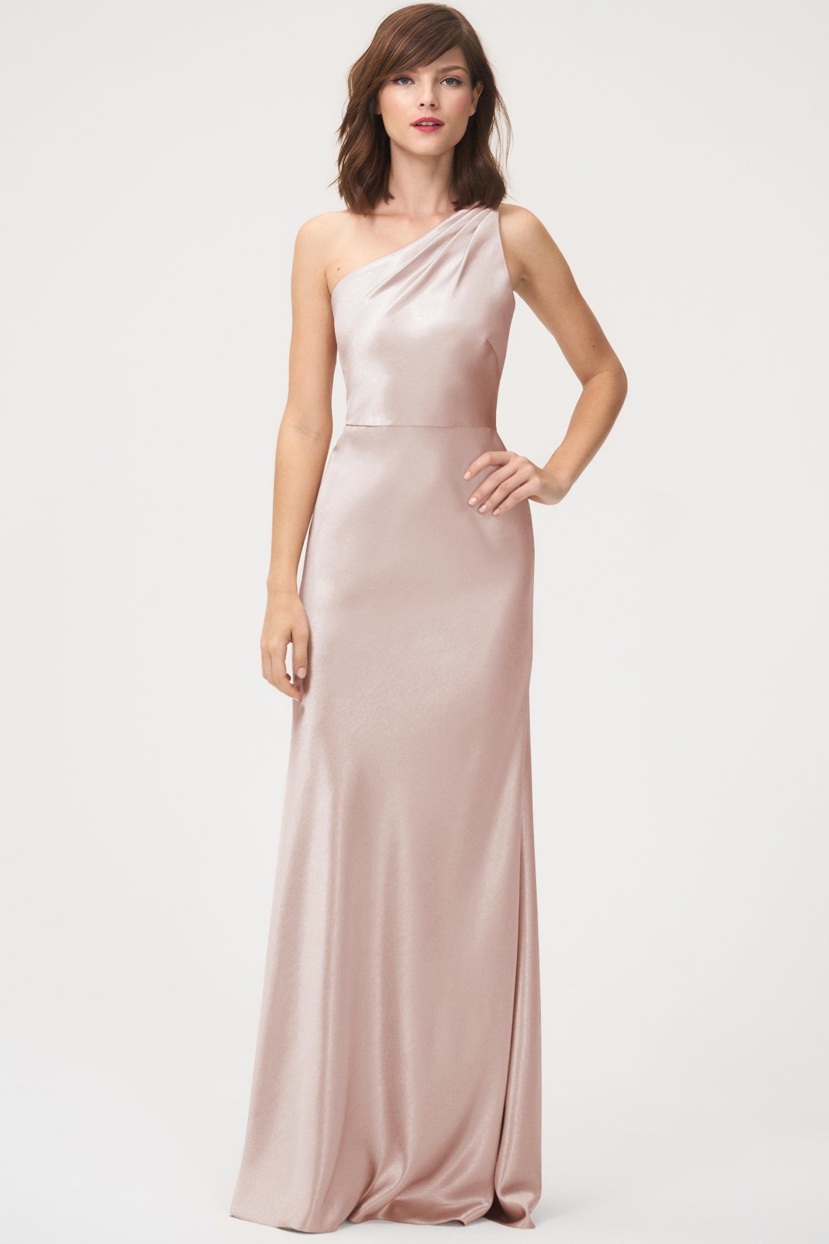Lena Bridesmaid Dress by Jenny Yoo – Whipped Apricot Pink