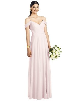 Eliza Blush Pink Bridesmaids Dress by Dessy