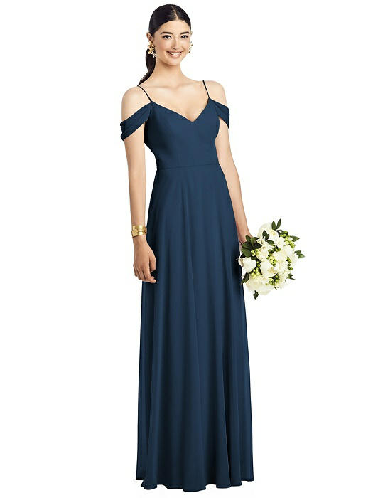 Eliza Sofia Blue Bridesmaid Dress by Dessy