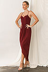 Chloe Australian Bridesmaid Dresses by Talia Sarah in Mahogany