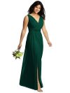 Willow Bridesmaids Dress by Dessy - Hunter Green